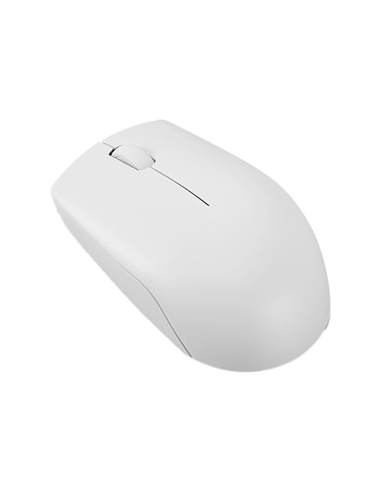 Mouse Wireless Lenovo 300 Compact, Alb
