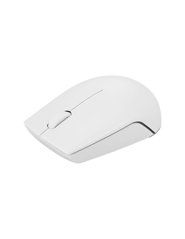 Mouse Wireless Lenovo 300 Compact, Alb