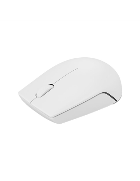 Mouse Wireless Lenovo 300 Compact, Alb