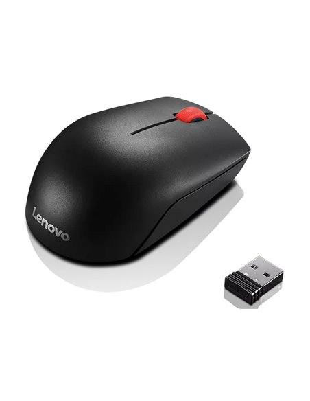 Mouse Wireless Lenovo Essential Compact, Negru