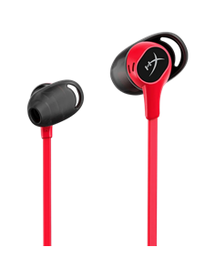 Căști gaming HyperX Cloud Buds, Fără fir, Negru/Rosu 2