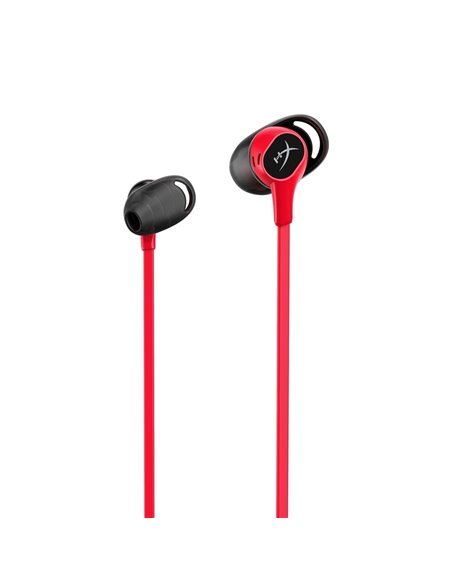 Căști gaming HyperX Cloud Buds, Fără fir, Negru/Rosu