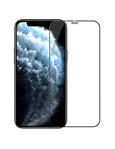 Защитное стекло Nillkin iPhone 12 | 12 Pro CP+ pro - Tempered Glass, Чёрный
