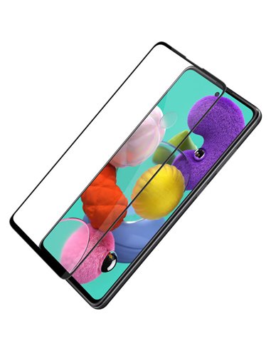 Защитное стекло Nillkin Galaxy A51/M31s - Tempered Glass CP+ pro, Чёрный