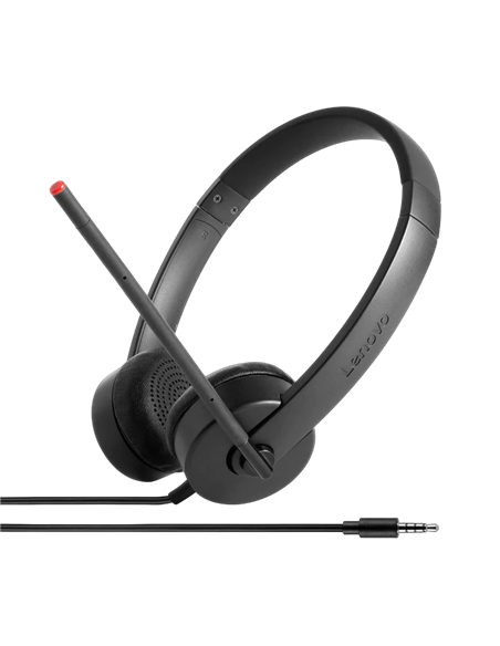 Căști Lenovo Essential, Negru