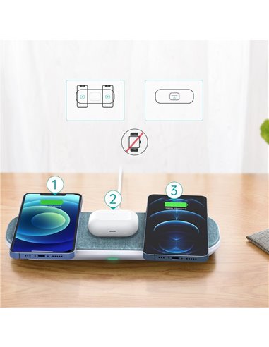 Зарядное устройство Choetech T316, 10Вт, Белый