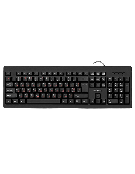 Set Tastatură + Mouse SVEN KB-S320C, Cu fir, Negru