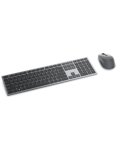 Клавиатура и мышь DELL KM7321W, Беспроводное, Серый
