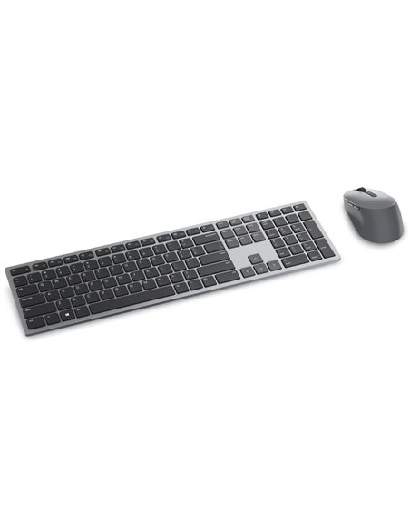 Клавиатура и мышь DELL KM7321W, Беспроводное, Серый