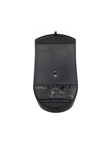 Клавиатура и мышь Lenovo 300 USB Combo, Проводное, Чёрный