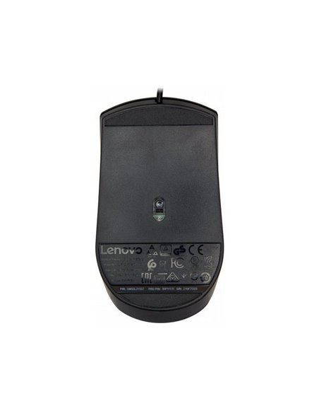 Set Tastatură + Mouse Lenovo 300 USB Combo, Cu fir, Negru