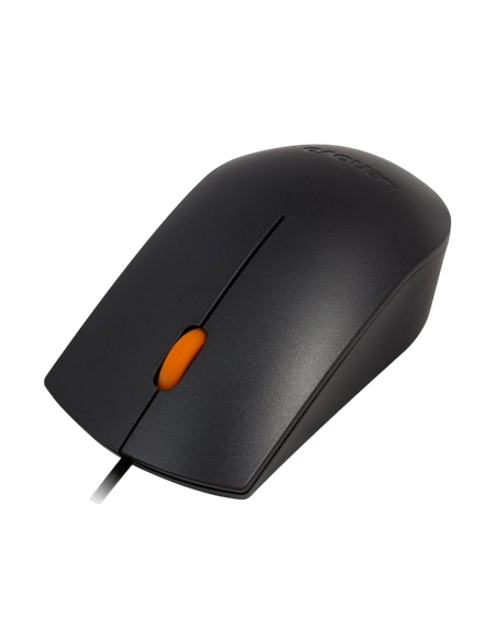Клавиатура и мышь Lenovo 300 USB Combo, Проводное, Чёрный