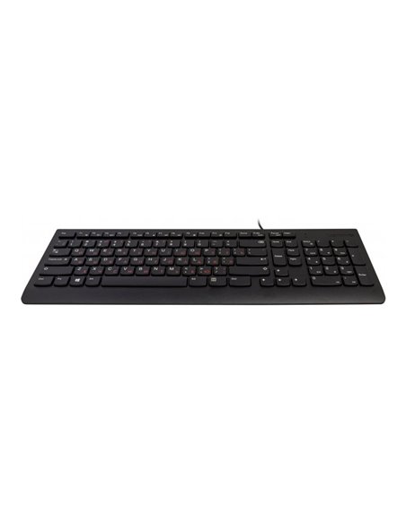 Set Tastatură + Mouse Lenovo 300 USB Combo, Cu fir, Negru