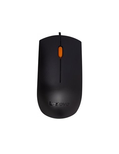 Клавиатура и мышь Lenovo 300 USB Combo, Проводное, Чёрный