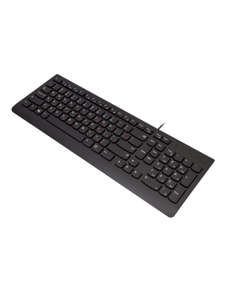 Set Tastatură + Mouse Lenovo 300 USB Combo, Cu fir, Negru