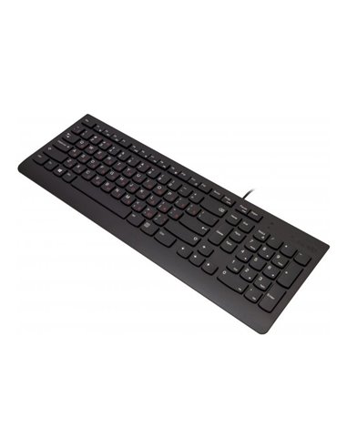Клавиатура и мышь Lenovo 300 USB Combo, Проводное, Чёрный