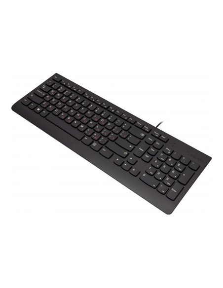 Set Tastatură + Mouse Lenovo 300 USB Combo, Cu fir, Negru