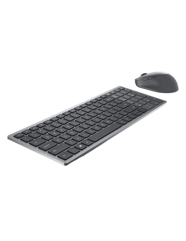 Клавиатура и мышь DELL KM7120W, Беспроводное, Серый