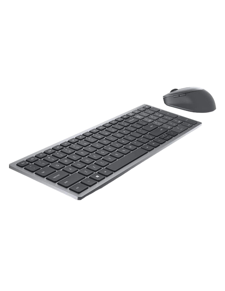 Set Tastatură + Mouse DELL KM7120W, Fără fir, Gri