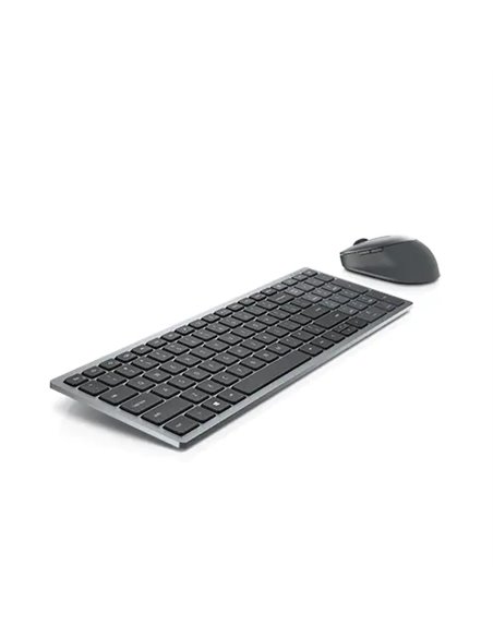 Set Tastatură + Mouse DELL KM7120W, Fără fir, Gri