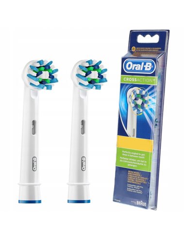 Duză pentru periuța de dinți electrică BRAUN CrossAction, Alb
