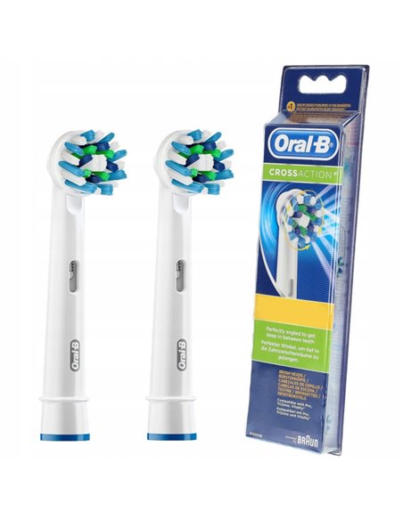 Насадка для электрической зубной щетки BRAUN CrossAction, Белый