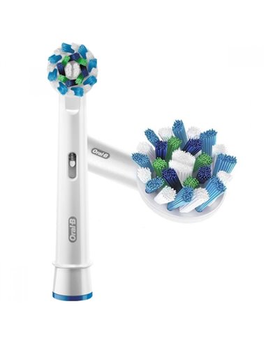 Насадка для электрической зубной щетки BRAUN CrossAction, Белый