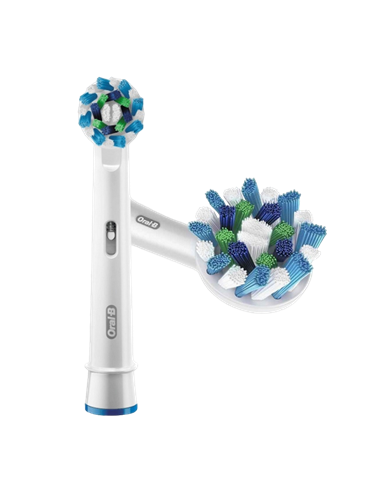 Насадка для электрической зубной щетки BRAUN CrossAction, Белый