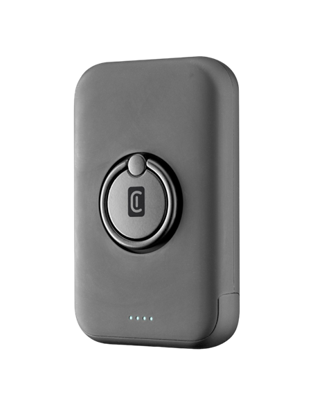 Портативное зарядное устройство Cellularline MAG 5000 Wireless, 5000мА·ч, Чёрный