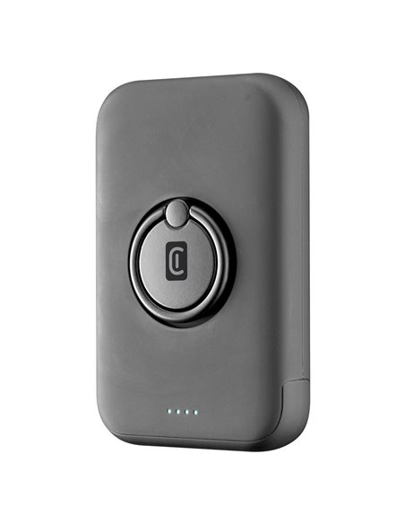 Acumulator extern Cellularline MAG 5000 Wireless, 5000mAh, Negru