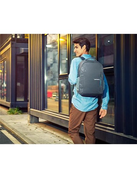 Rucsac pentru Laptop Lenovo B515, 15.6", Poliester, Gri