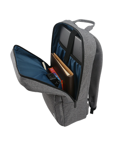 Rucsac pentru Laptop Lenovo B210, 15.6", Poliester, Gri
