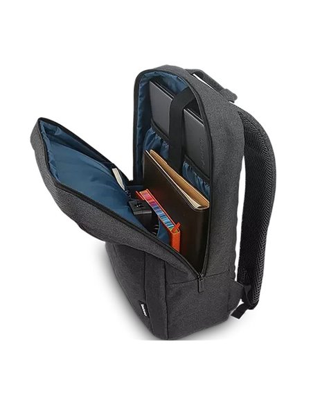 Rucsac pentru Laptop Lenovo B210, 15.6", Poliester, Gri