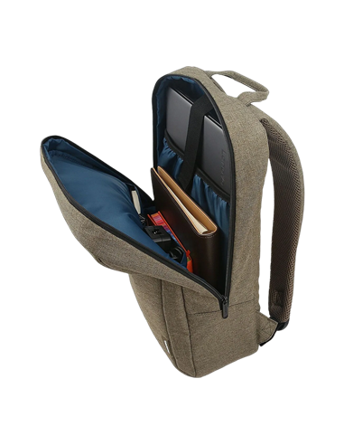 Rucsac pentru Laptop Lenovo B210, 15.6", Poliester, Gri