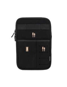 Organizator pentru calatorie RivaCase Antishock, 8", Poliester, Negru