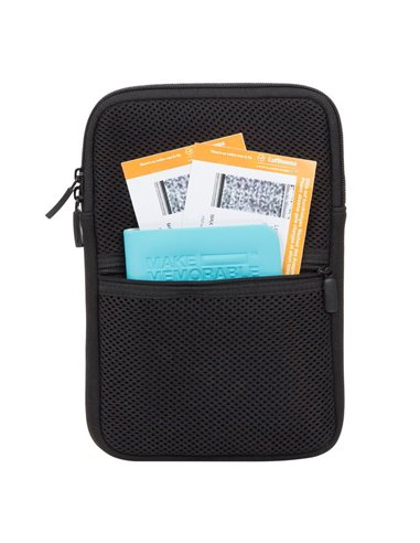 Organizator pentru calatorie RivaCase Antishock, 8", Poliester, Negru