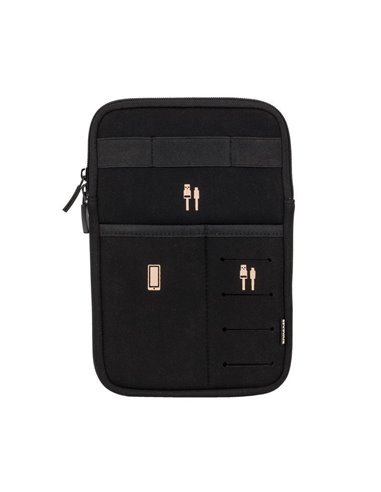 Organizator pentru calatorie RivaCase Antishock, 8", Poliester, Negru