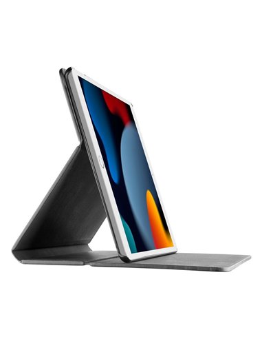 Husă pentru tabletă Cellularline Folio - iPad 10.2", Piele artificială, Negru