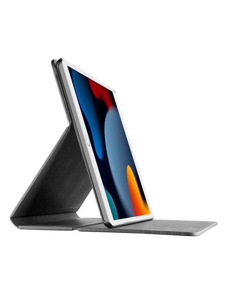 Husă pentru tabletă Cellularline Folio - iPad 10.2", Piele artificială, Negru
