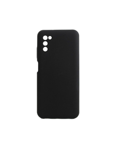 Husă Xcover Galaxy A03 - Liquid Silicone, Negru