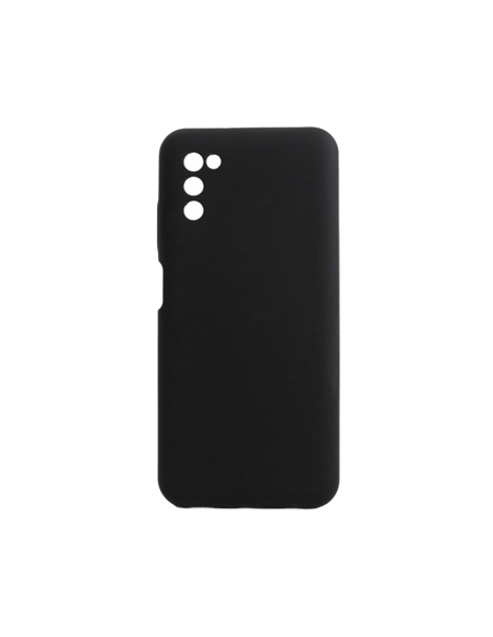 Husă Xcover Galaxy A03 - Liquid Silicone, Negru