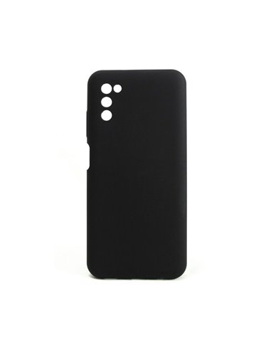 Чехол Xcover Galaxy A03 - Liquid Silicone, Чёрный