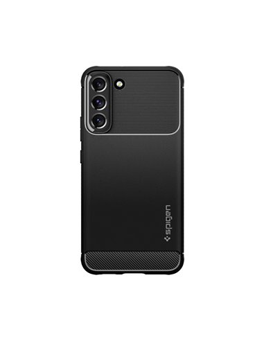 Чехол Spigen Samsung S22, Rugged Armor, Матовый черный