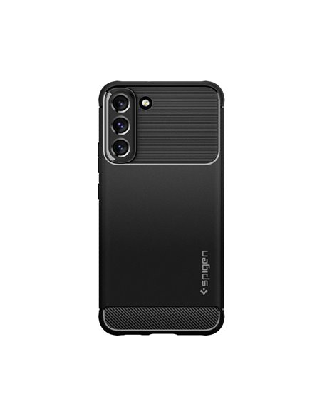 Чехол Spigen Samsung S22, Rugged Armor, Матовый черный Чехол Spigen Samsung S22, Rugged Armor, Матовый черный