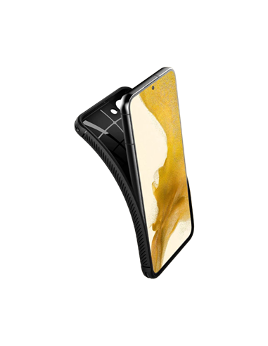 Чехол Spigen Samsung S22, Rugged Armor, Матовый черный