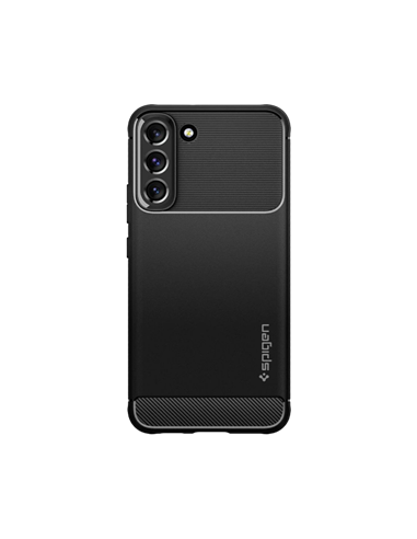 Чехол Spigen Samsung S22, Rugged Armor, Матовый черный