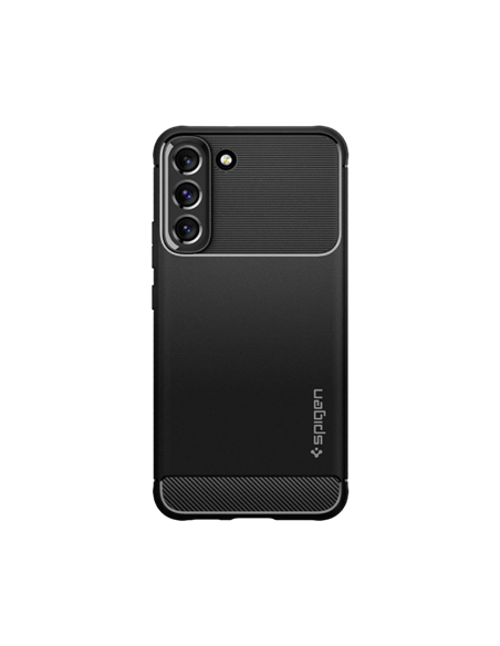 Чехол Spigen Samsung S22, Rugged Armor, Матовый черный Чехол Spigen Samsung S22, Rugged Armor, Матовый черный