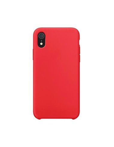 Husă Xcover iPhone XR - Liquid Silicone, Roșu