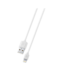 Cablu încărcare și sincronizare Cellularline MFI, USB Type-A/Lightning, 1m, Alb