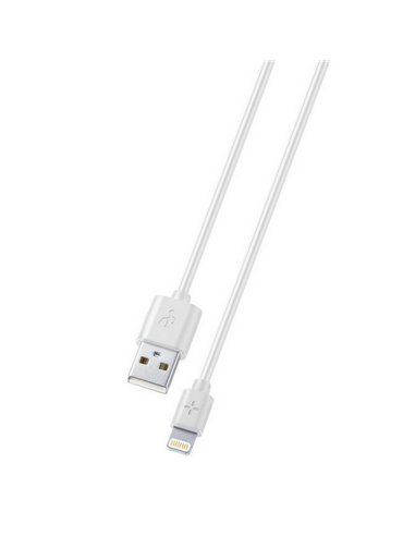 Кабель для зарядки и синхронизации Cellularline MFI, USB Type-A/Lightning, 1м, Белый
